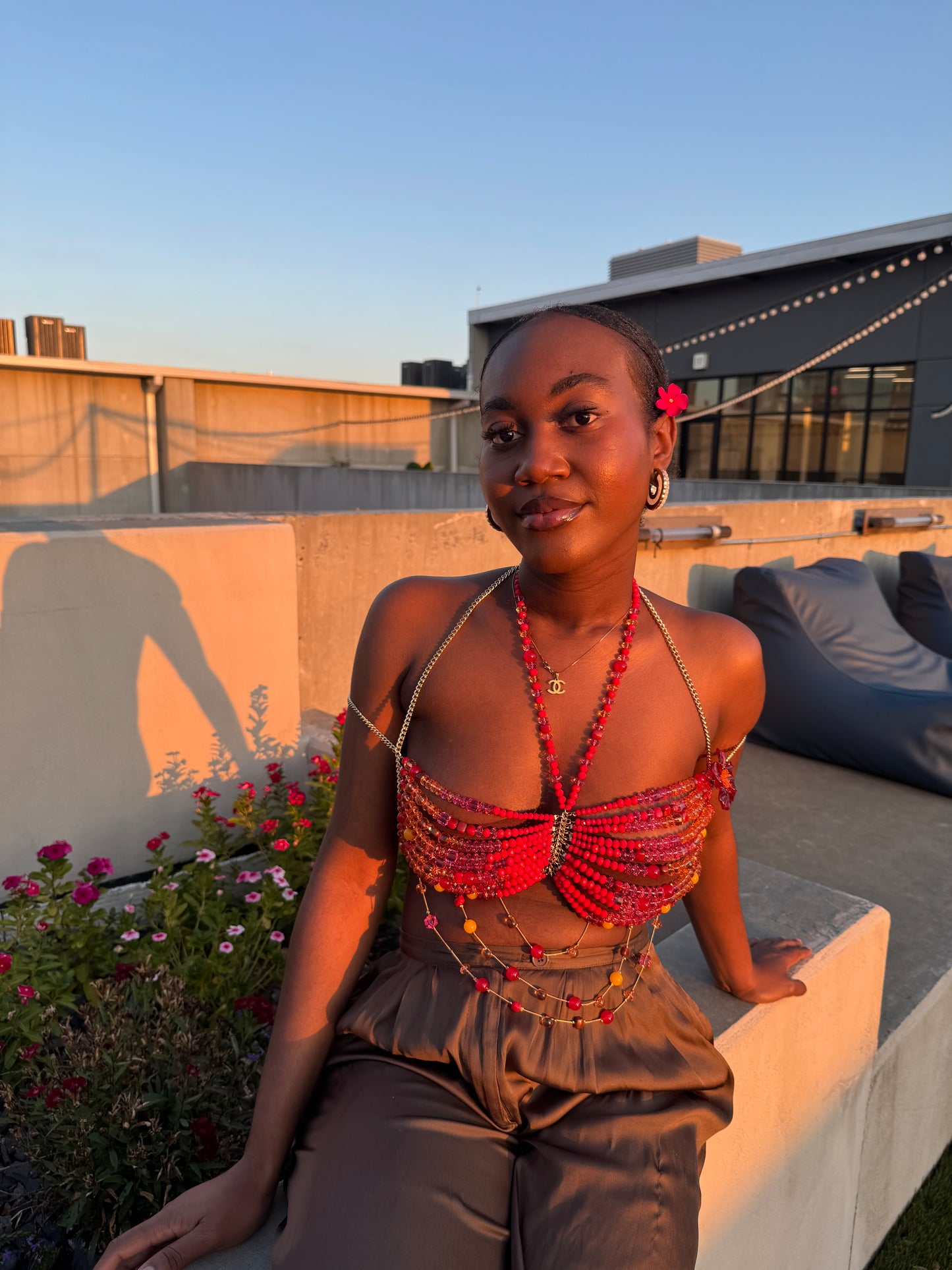 Fièra Beaded Top
