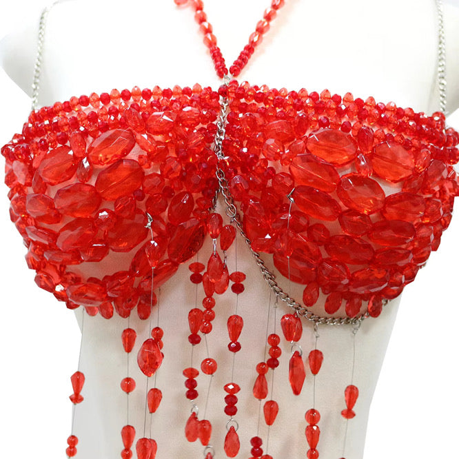 Crimson Seduction Top