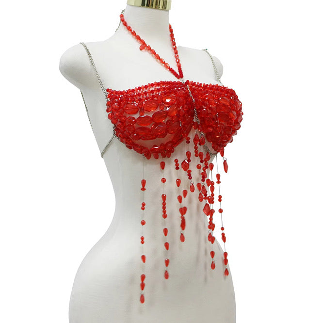 Crimson Seduction Top