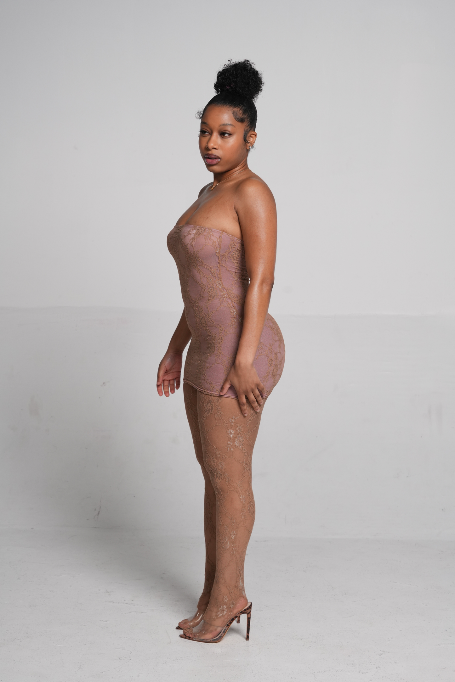 Barely Blush Lace Set
