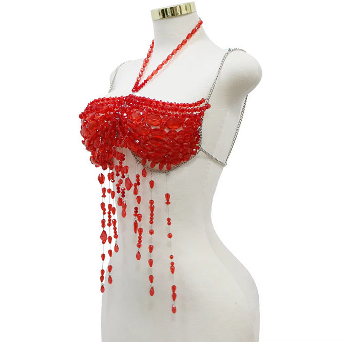 Crimson Seduction Top