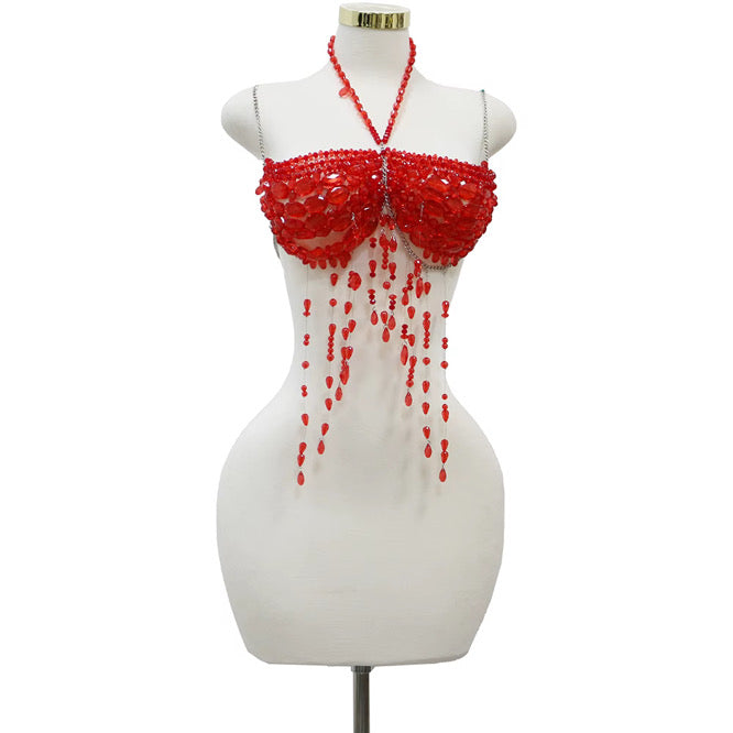 Crimson Seduction Top