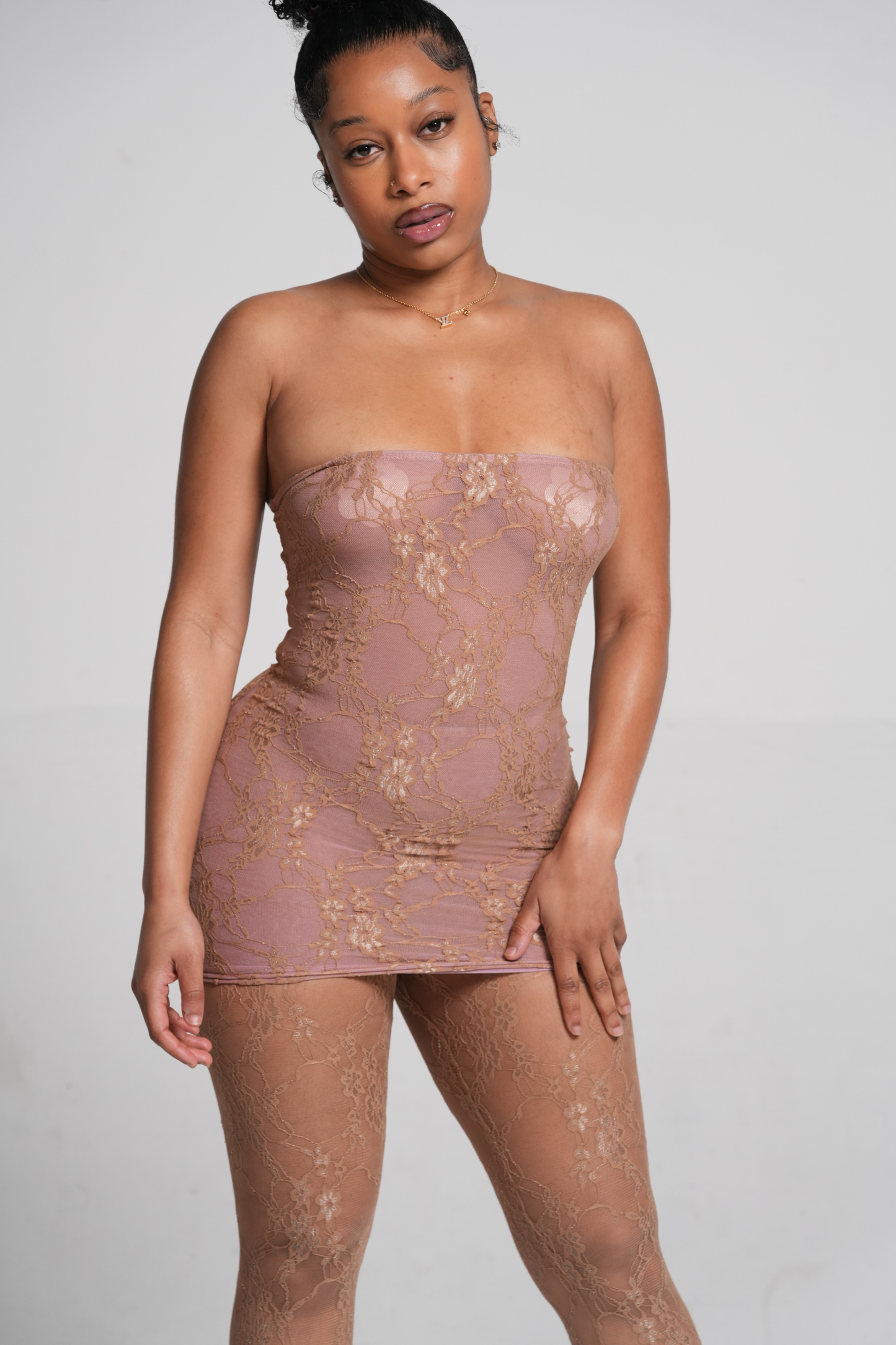 Barely Blush Lace Set