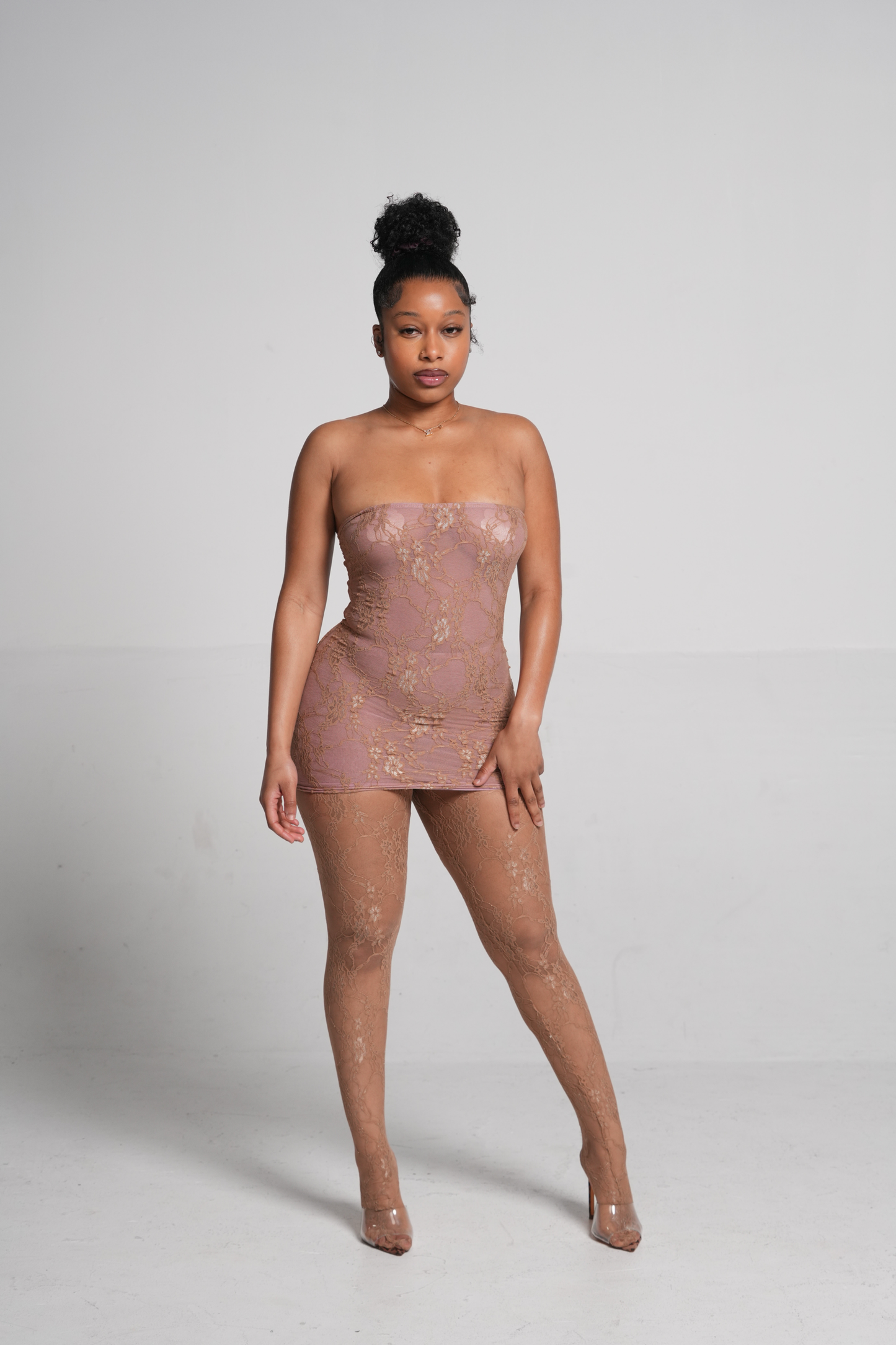 Barely Blush Lace Set