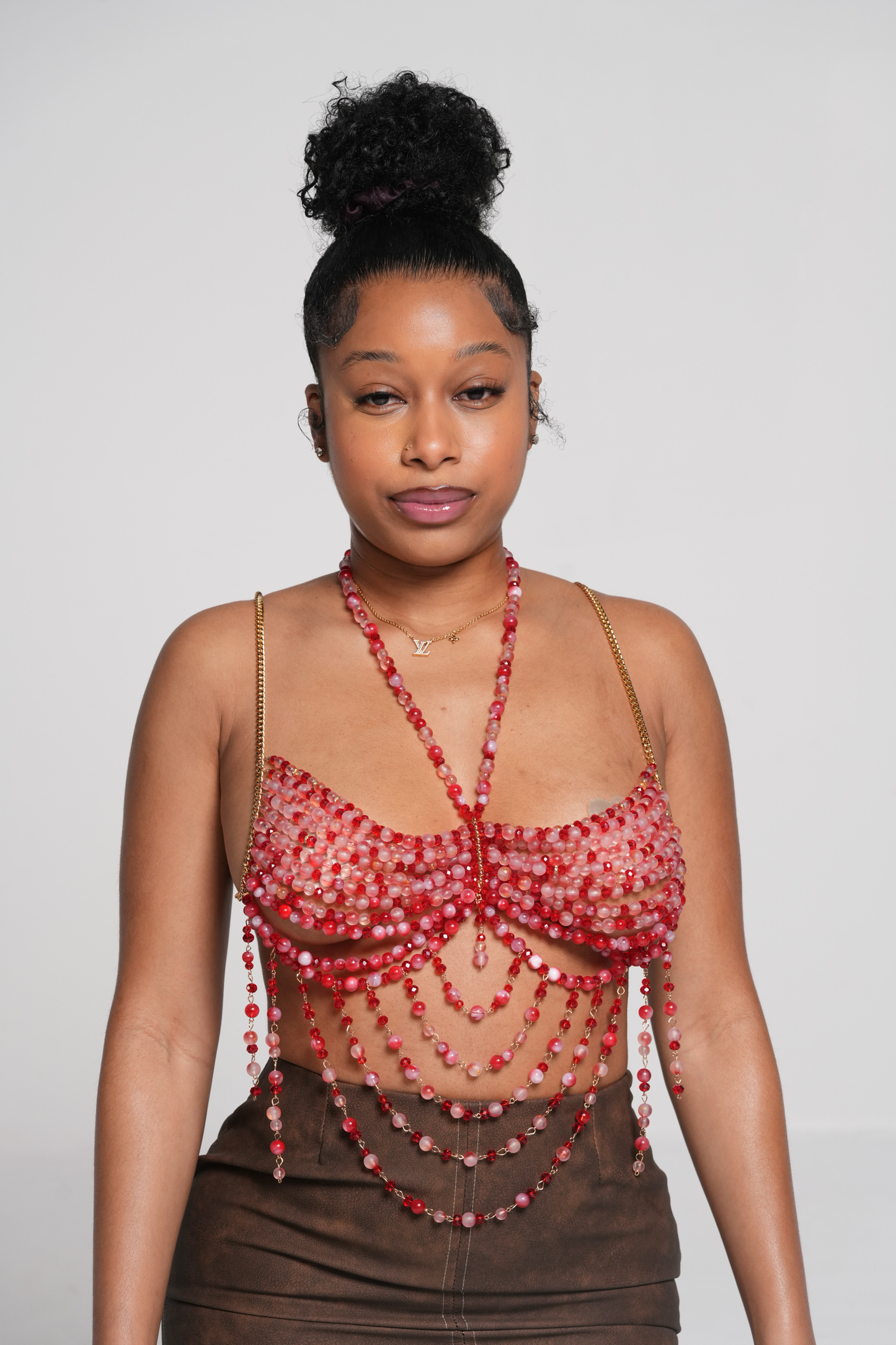 Ruby Luxe beaded top