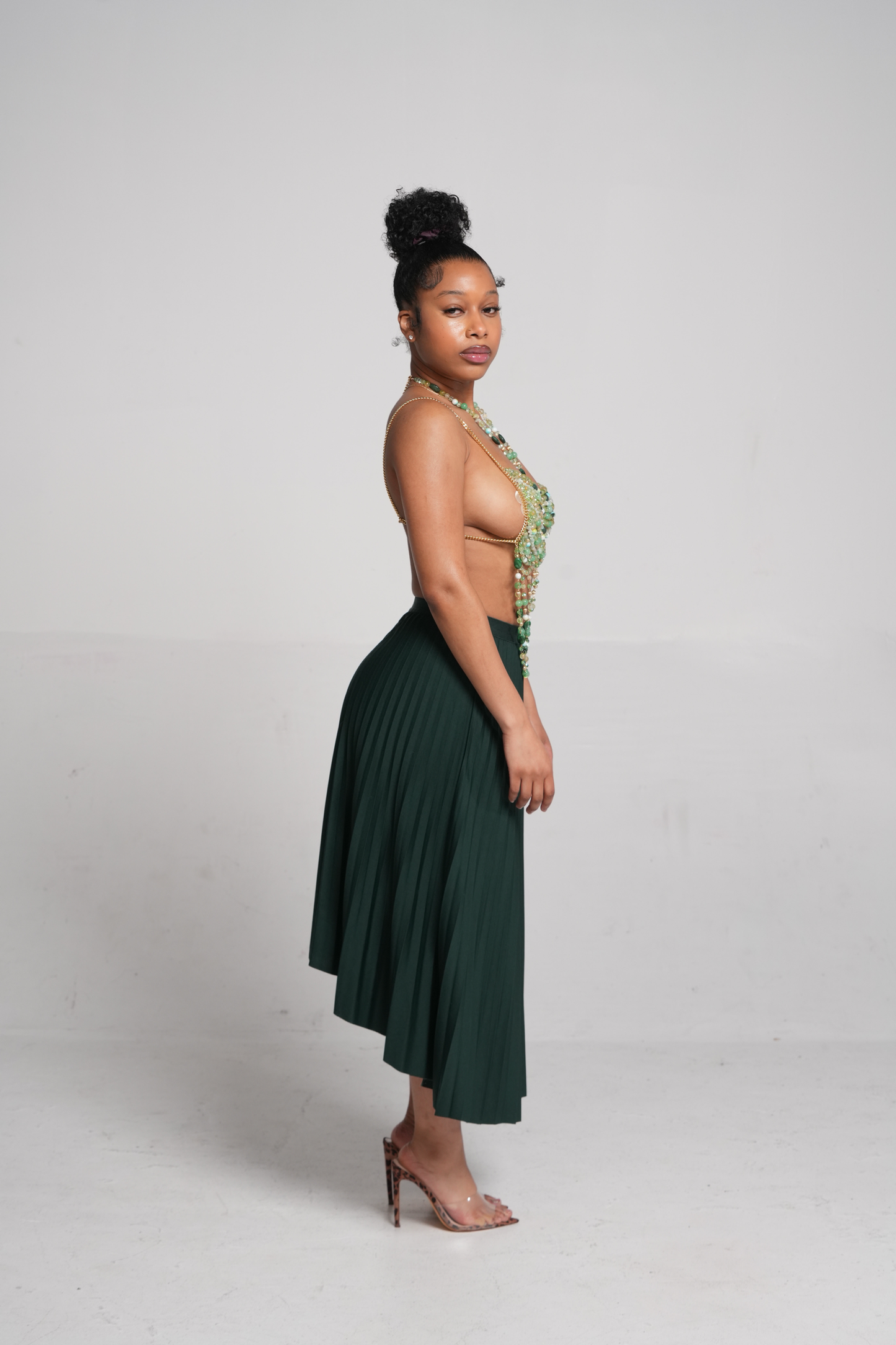Jade Dynasty Beaded Top