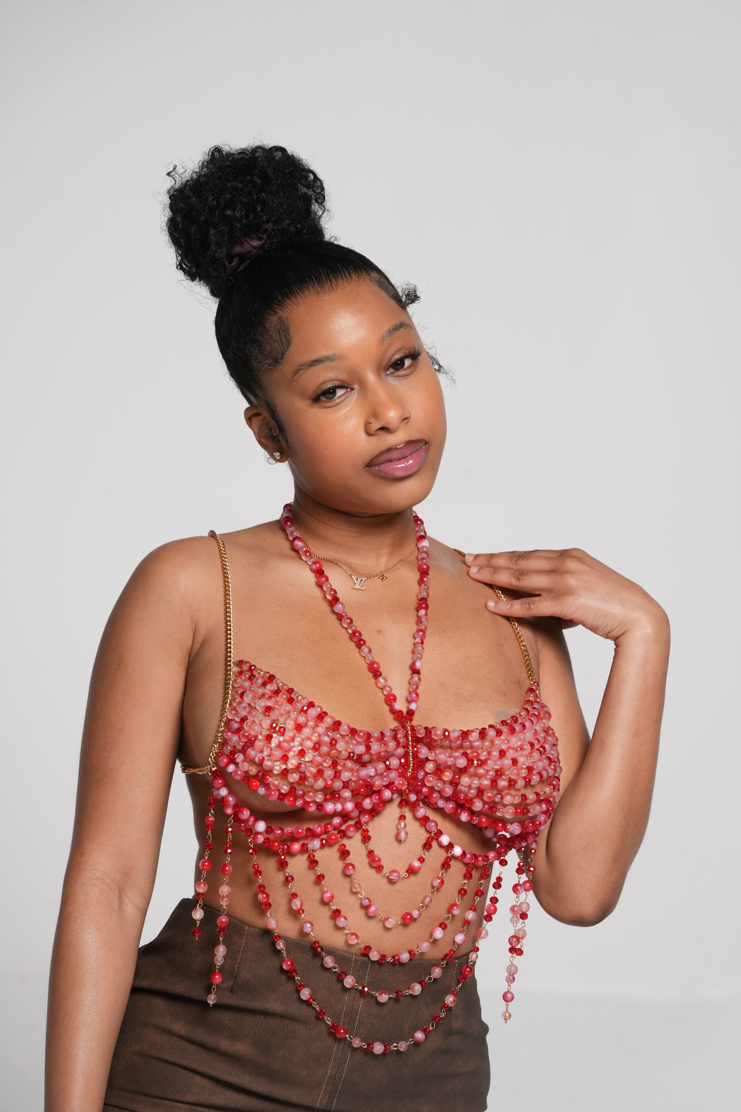 Ruby Luxe beaded top