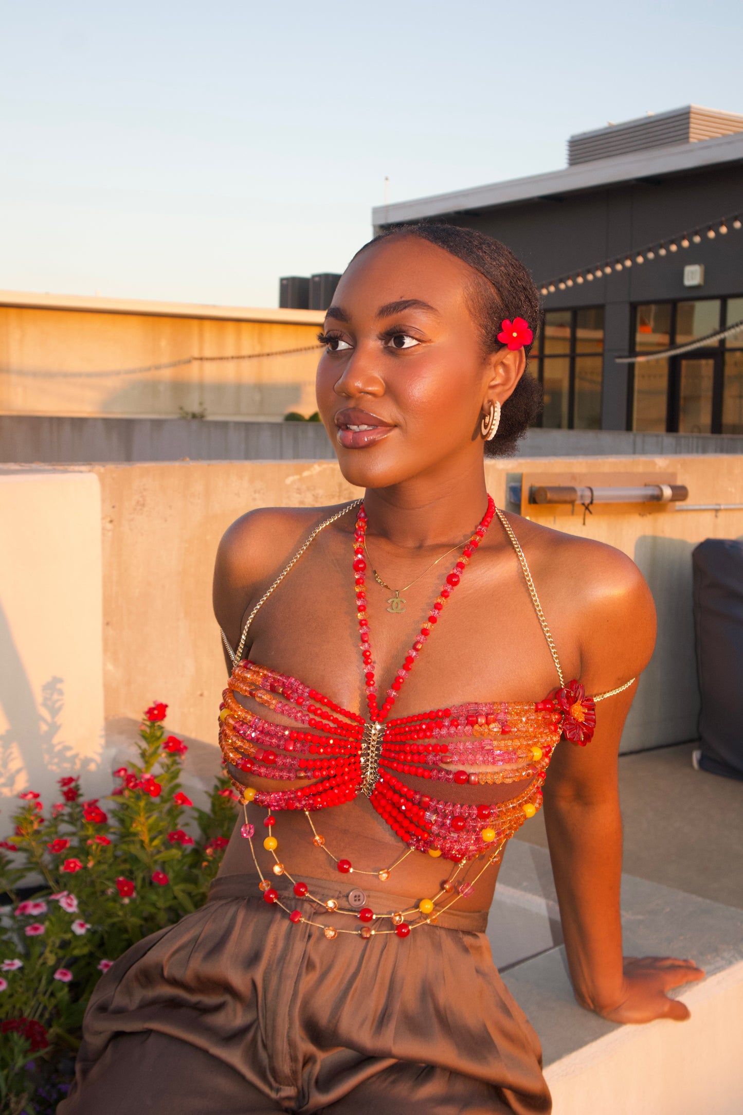 Fièra Beaded Top