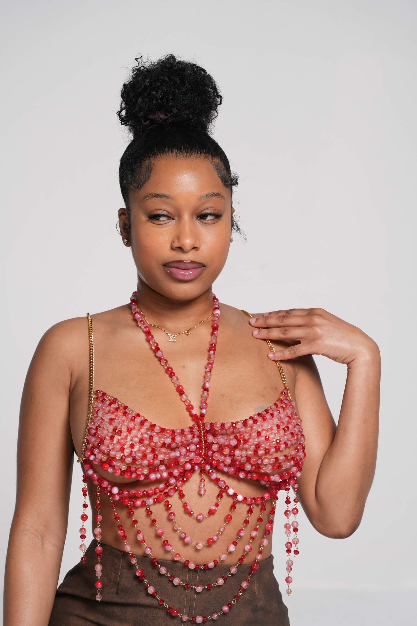 Ruby Luxe beaded top